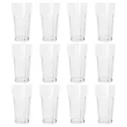 Argon Tableware Reusable Plastic Highball Glasses - 580ml - Pack of 12