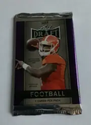 2017 Leaf Draft Sealed Football Pack (Possible Mahomes & McCaffrey Rookie)