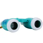 (Blue)6 Times Mini Binoculars With Strap Children Educational Toys MU
