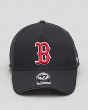 [Forty Seven] Forty Seven Men's Boston Redsox Mvp Dt Snapback Cap in Navy One Size Navy