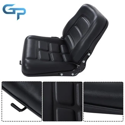 Waterproof Tractor Forklift Seat with High Resilience Sponge Filling Seat
