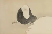 [Namly Design] Poster - Zen Monk Painting
