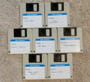 Waveboy Effects Disk 7 Pieces Ensoniq Asr10 Rare Complete Floppy Set (ASR ONLY)