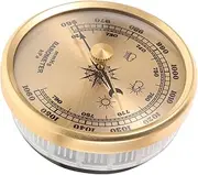 Metal Dial Barometer Household Air Pressure Gauge Multi-Functional Easy to Use Accurate Readings