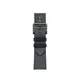 Apple Watch Hermès - 41 公釐 Denim/Noir 丹寧色配黑色 Toile H Single Tour 錶帶