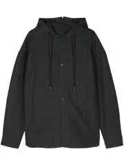 [Juun.J] Wool-Nylon Blended Transformation Shirt