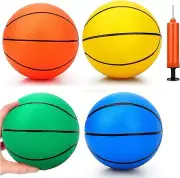 5 INCH PVC Mini Basketball for Indoor Basketball Mini Hoops Soft 5 Rubber Smal