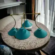 Mid Century Modern Brass Sputnik chandelier light Fixture Adjustable Chandelier.
