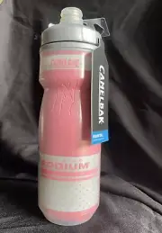 CamelBak Water Bottle Podium Chill 21oz Insulated - Bike - Reflective Pink