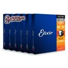 6 Sets! Elixir NANOWEB Nickel Electric — 12002 Super Light .009-.042