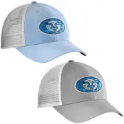 Flying Fisherman Blue Water Camo Logo Trucker Hat