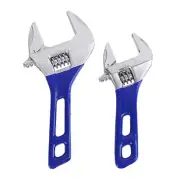 4/5/6/8 Inch Adjustable Wrench Spanner Nut Key Bathroom Plumbing Repair Tools