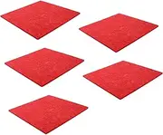 LIGIGWASH 5Pcs Felt Acoustic Absorption Panels for Music Ktv and Home Easy Install Soundproof Wall Panels Durable Noise Reduction Board