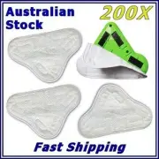 200x BULK LOT New H20 H2O StickOn (X5 Steam Mop) Washable Pad Microfiber