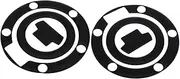 Motorcycle Custom Stickers 2pcs Fish Bone Claw Decals Long-Lasting Tank Pad Protectors