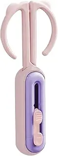 Portable Scissors,Box Knives - Ergonomic, Lightweight Scissors, Retractable Box Cutter 2 In 1 Gadget Utility Tool for School Home Workplace