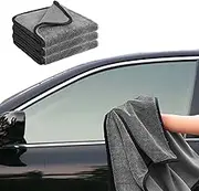 Longzhuo Shiny Bath Wipes Shower Cleaning Cloths, 3pcs Shiny Bath Drying Towel, Super Absorbent Microfiber Bath Towels, Microfiber Cleaning Cloth for Windows, Bathroom, Car Home Office