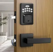 Tinewa Electronic Smart Door Lock Password Entry Deadbolt Keypad Lock & Handle