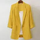 6-24 3/4 Sleeve Formal Blazer Coat Suit Jacket