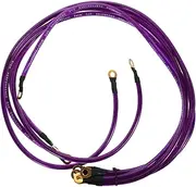 CRILSTYLEO Get 5pcs Stereo Audio Cables Audio Cables for Speakers Sturdy Speaker Wire 1.5m Length Replacement for Home Entertainment