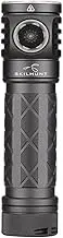 EC200S-UV 2100 lumens White and UV 365nm USB-C Rechargeable Powerful Aluminum Flashlight - Lightweight, Compact Mini Pocket light Camping Hiking Running Waterproof Outdoor (Cool White 6500K, Grey)