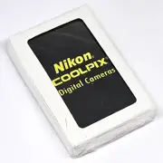 NEW Vintage Sealed Deck of NIKON COOLPIX Digital Cameras Playing Cards 1997