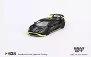 1:64 LAMBORGHINI HURACAN STO NERO NOCTIS MINI GT 638