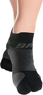OrthoSleeve BR4 Bunion Relief Socks (Single or 3Pack) Split-Toe Design Separates Toes, relieves Bunion Pain and a targeted Bunion pad Reduces Toe Friction and relieves Hallux valgus Pain