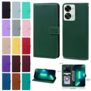 Candy Leather Wallet Cover Case For OnePlus Nord N200 N20 N10 CE 2 5G 10 Pro 1+