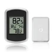 Wireless Indoor Outdoor Thermometer, Digital Inside and Outside Temperature M...