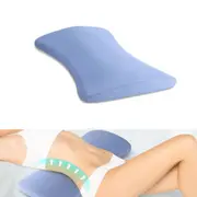 Lumbar Support Pillow Back Pillow Bed Sleeping Bolster Pillow for Side Sleeper
