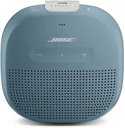 Bose SoundLink Micro Bluetooth Speaker: Small Portable Waterproof Speaker with Microphone, Stone Blue