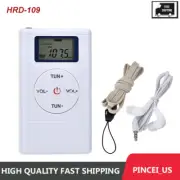 HRD-109 Portable Mini Radio DSP Digital Chip Stereo Radio FM Receiver 60-108MHz