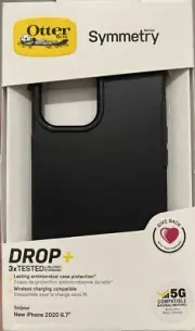 OTTERBOX SYMMETRY FOR APPLE iPHONE 12 PRO MAX 2020 6.7" CASE - BLACK
