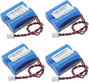 (4Pcs) MR-BAT6V1 2CR17335A WK17 6V Battery 1800mAh for Mitsubishi MR-J4 Servo System Battery CR17335