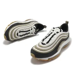 【NIKE 耐吉】休閒鞋 Air Max 97 男鞋 棕綠 黑 氣墊 復古 運動鞋(921826-203)