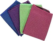 Totority Pack Fitness Gym Towel Gym Workout Cooling Towel Sports for Men Women Summer Sports Cooling Neck Wraps