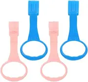 BESPORTBLE 2 Pair Baby Pull Up Rings for Playpen: Portable Pull Up Handles for Baby Playpen for Infants Toddler Exercise Pull Rings for Crib Baby Standing Training Tool