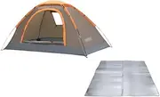 Hand-Pitch Tent Single Person Outdoor Camping Tent Portable Tent Easy to Install Tent Multifunctional Tent