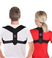 Schiara Posture Corrector for Men and Women, Comfortable Upper and Back Brace