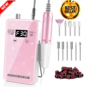 Maquina De uñas Acrilicas PROFESIONAL Kit Taladro Lima Para Manicura Pedicura