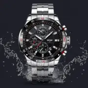 BOYZHE 45MM Automatic Mechanical Stainless Steel Luminous Hands Waterproof Watch