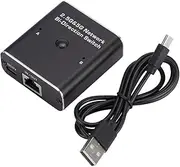 Byttlerom Gigabit Network Switch RJ45 Network Port 2 in 1 Out Network Cable Sharer Plug-Free Network Splitter Ethernet Adapter