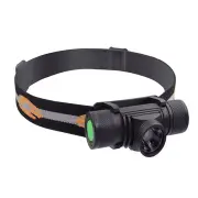 D20 600LM XPG2 LED 6 Modes Zoomable Stepless Dimming USB Charging Interface IPX6 Waterproof Cycling Headlamp 18650