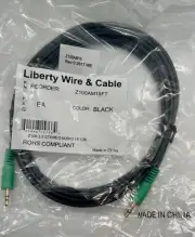 Liberty Wire and Cable Z100 3.5 STEREO AUDIO 15 CBL
