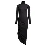 [ALAIA] Draped Knit Dress