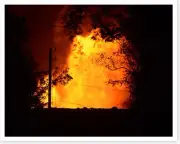 Pahoa Hawaii Lava Eruption 2018 Kilauea Volcano Silver Halide Photo