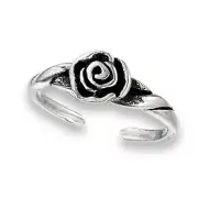 Little Rose Sterling Silver Toe Ring*