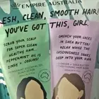 Empire Australia Set PEPPERMINT OIL SCALP SCRUB+LAVENDER-SHEA BUTTER HAIR MASK