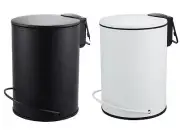 NNEDSZ 3L Soft Close Pedal Bin Black